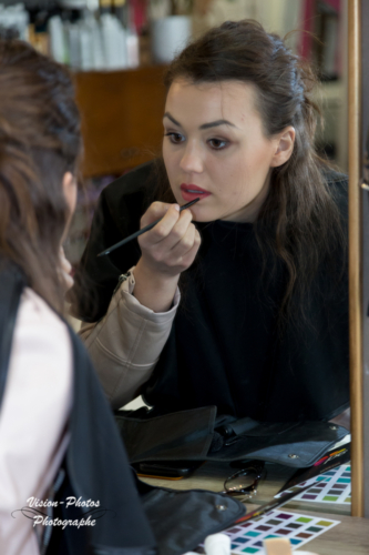 Cours maquillage Candidates Miss Bresse 2017