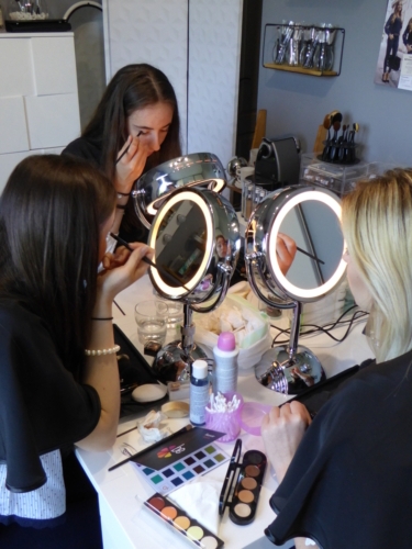 Cours maquillage Candidates Miss Bresse 2018